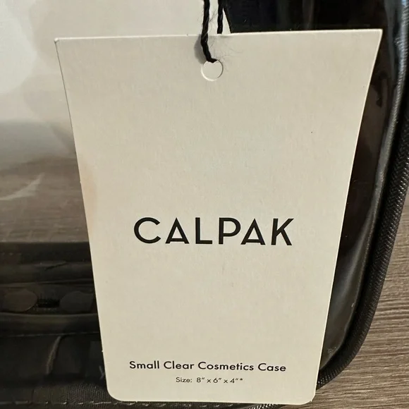 Calpak Small Clear Cosmetics Case NWT! - Picture 4 of 6